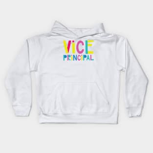 Vice Principal Gift Idea Cute Back to School Kids Hoodie